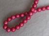 Miracle Glass 8mm Red 2 String