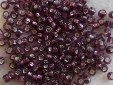 Seed Bead 8/0 Sqr Foil Purple (S26) +/-450g