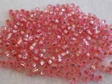 Seed Bead 8/0 Sqr Foil Pink (S35P) 450g