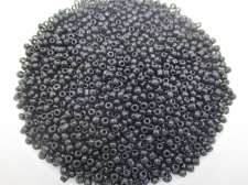 Seed Beads 8/o Black 450g