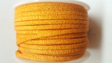Flat Suede Cord +/-24m Orange
