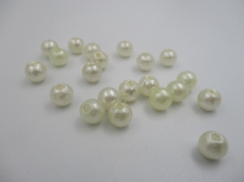 Plastic Pearls 12mm Cream  100g