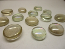 GLASS PEBBLES  CLEAR 250G