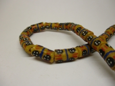 Ghana Trade African Beads +/-56CM 14X8MM