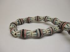 Ghana Trade African Beads +/-66cm 14x10mm