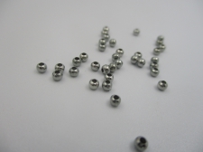 Metal Hollow Beads 2.5mm (N) +/-100pcs