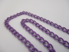 Color Coated Chain 5x4mm link 1m Purple