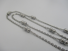 Stainless Steel 1m Chain 1mm (4mm Ball)