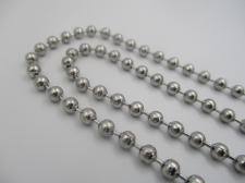 Stainless Steel 1m Chain 4mm Ball Chain