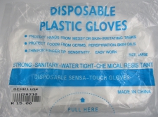 Disposable Plastic Gloves 100pcs