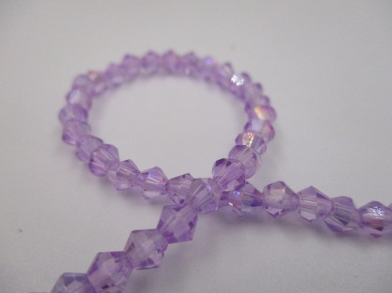 Crystal BIC 4mm Lt Purple Ab +/-100pcs