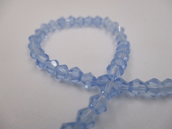 Crystal BIC 4mm Lt Blue  +/-100pcs