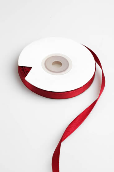 SATIN RIBBON 10MM MAROON