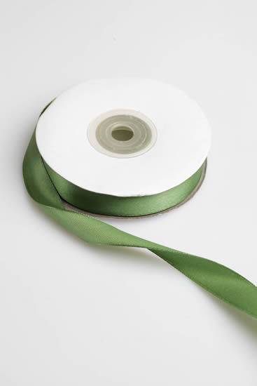 SATIN RIBBON 15MM AVOCADO