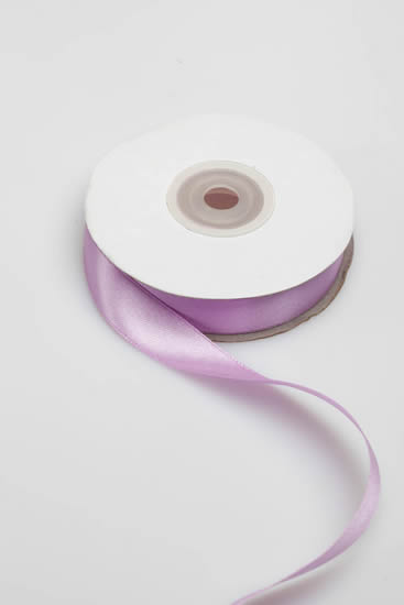 SATIN RIBBON 15MM LILAC