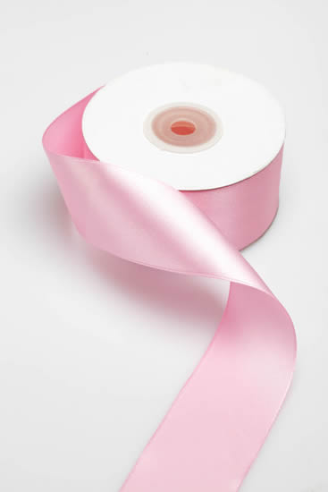 SATIN RIBBON 38MM PINK