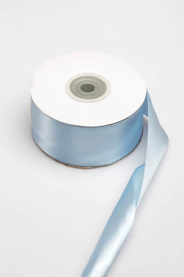 SATIN RIBBON 38MM SKY BLUE