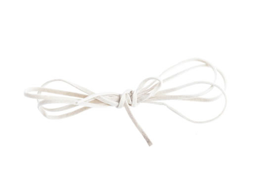 SUEDE CORD 3MM NATURAL 1M