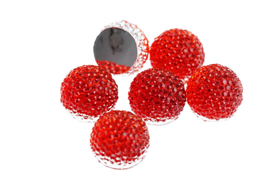 RHINE 2TONE BALL 15MM RED 10PC