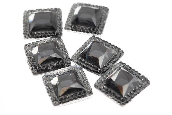 RHINE 2 SQR 14.5MM GRY 10PC