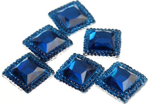 RHINE 2 SQR 14.5MM BLU 10PC