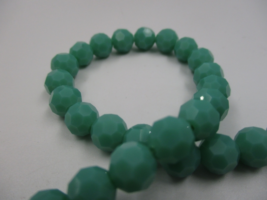Crystal Round 8mm Op Green +/-70pcs