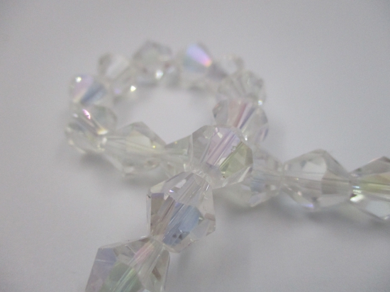 Crystal BIC 10mm Clear Ab +/-32pcs