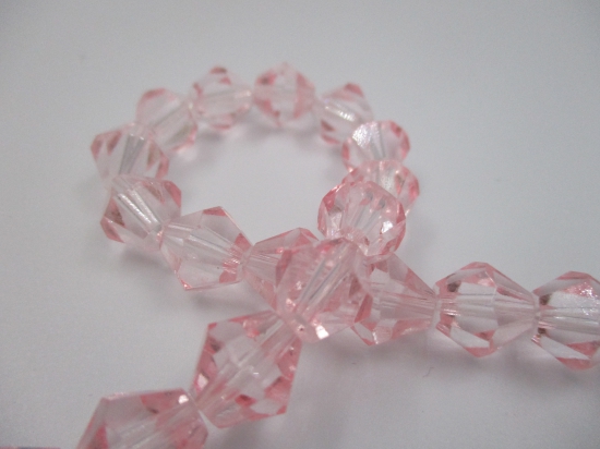 Crystal BIC 10mm Pink +/-32pcs