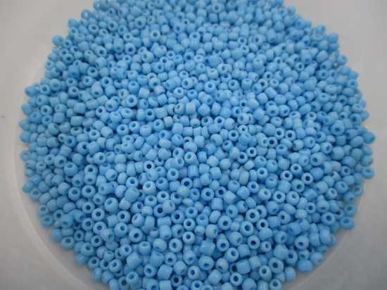 Seed Beads 8/o Turq 450g