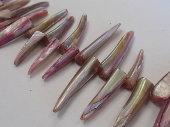 Shells+/-60pcs pink