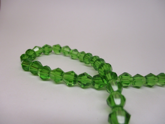 Crystal BIC 6mm Green +/-40pcs