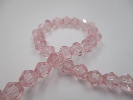 Crystal BIC 6mm Pink +/-40pcs