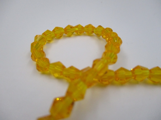 Crystal BIC 6mm Yellow +/-40pcs