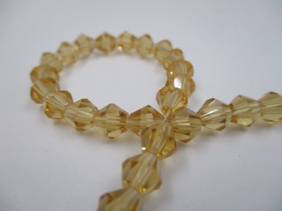 Crystal BIC 6mm Gold +/-40pcs