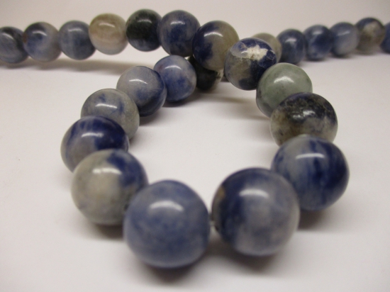 Dumortierite 12mm +/-33pcs