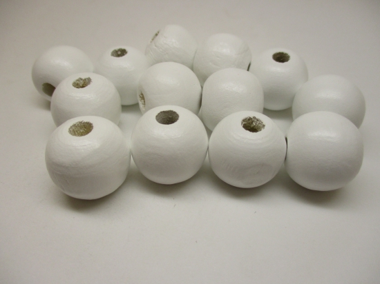 PASTEL WOOD 10MM 125G WHITE