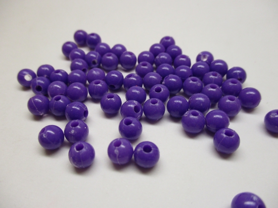 PONY BEADS 3MM 250G PURPLE