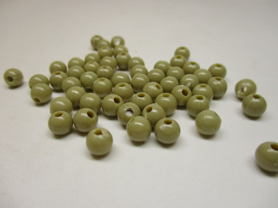 PONY BEADS 3MM 250G BEIGE