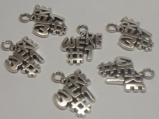 CHARMS 6PCS