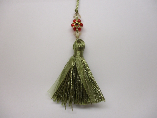 Tassels 5pcs #4 Lt Green