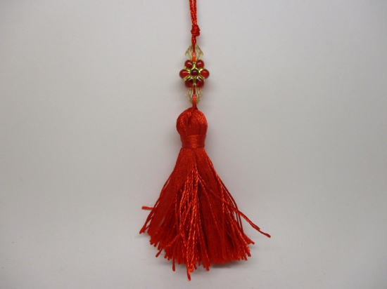 Tassels 5pcs #4 Red