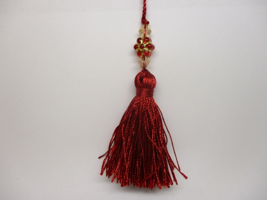 Tassels 5pcs #4 Maroon