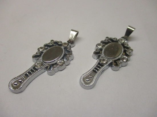 Charms Hand Mirror 2pcs