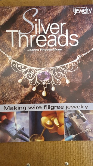 BOOK; SILVER THREADS (ART JEWELRY MAGAZINE)