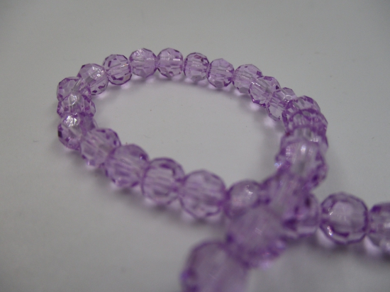 Crystal Round 6mm Lt Purple +/-90pcs