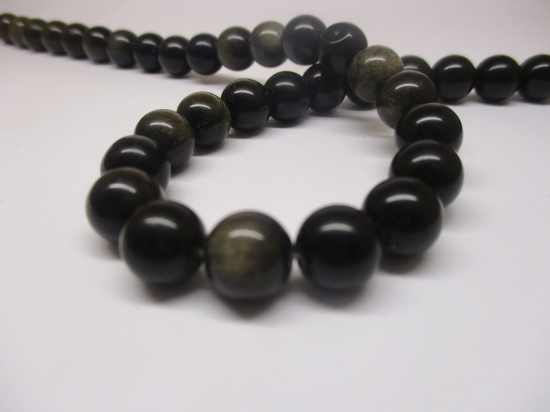 Obsidian 10mm +/-43pcs