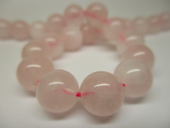 Rose Quartz 10mm +/-37pcs