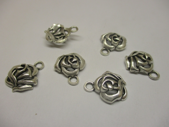 Charms Rose 6pcs