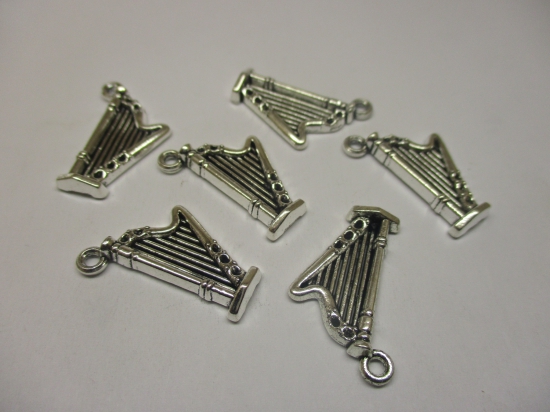 Charms Harp 6pcs