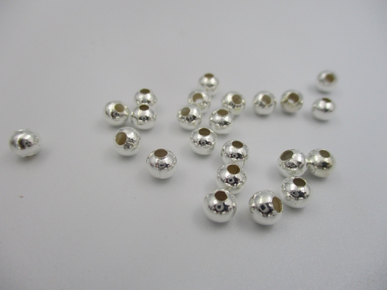 Metal Hollow Beads 5mm (S) +/-100pcs